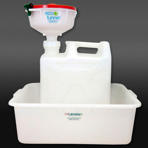 8" SYSTEM, 20L CARBOY & SECONDARY CONTAINER, RED LID by Eco-Products