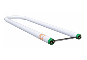 U-SHAPED FLUORESCENT LAMP WARM T8 3000K by Shat-R-Shield