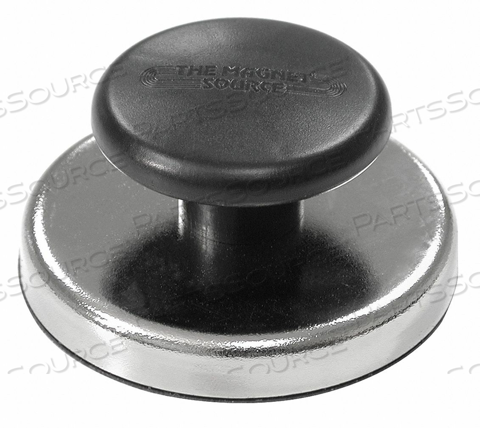 ROUND MAGNET WITH HANDLE 25 LB PULL by Master Magnetics, Inc. (The Magnet Source) ROUND MAGNET WITH HANDLE 25 LB PULL by Master Magnetics, Inc. (The Magnet Source)