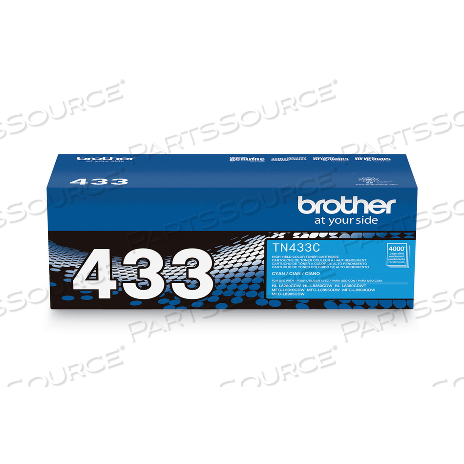 TONER CARTRIDGE, REPLACEMENT FOR BROTHER HL-L8260, BROTHER HL-L8260CDW, BROTHER HL-L8360, BROTHER HL-L8360CDW, BROTHER HL-L8360CDWT, BROTHER 