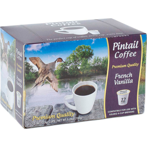 FRENCH VANILLA, MEDIUM ROAST, 0.53 OZ., 12 K-CUPS/BOX by Pintail Coffee, Inc.