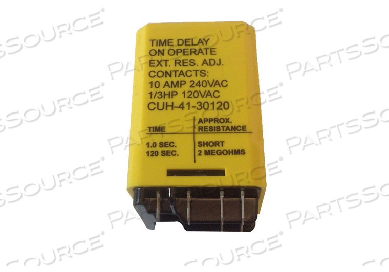 TIME DELAY RELAY, DPDT, 24 VDC, 2 POLES by Siemens Medical Solutions