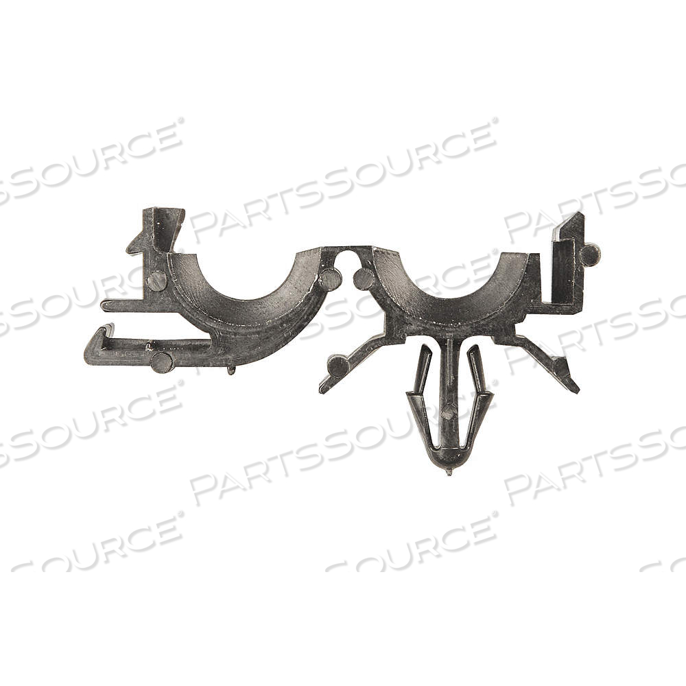 CLIP, WIRE LOOM ROUTING, DONUT, 11⁄32 IN, NYLON, G.M., 25 PACK QTY by Approved Vendor