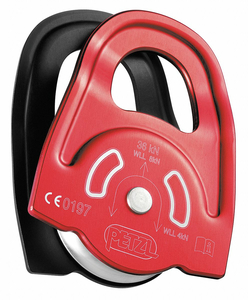 PRUSIK MINDER PULLEY 8100 LBS RED/BLACK by Petzl