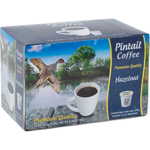 HAZELNUT, MEDIUM ROAST, 0.53 OZ., 12 K-CUPS/BOX by Pintail Coffee, Inc.