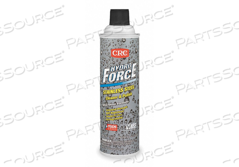 METAL CLEANER AND POLISH CAN 20 OZ. by CRC Industries