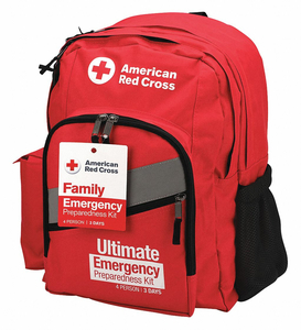 FIRST AID KIT NYLON 17 H X 16 W RED by American Red Cross