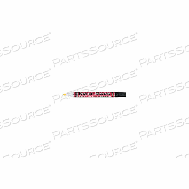 84006 - BRITE-MARK MEDIUM RED MARKER (PACK OF 12) by Dykem
