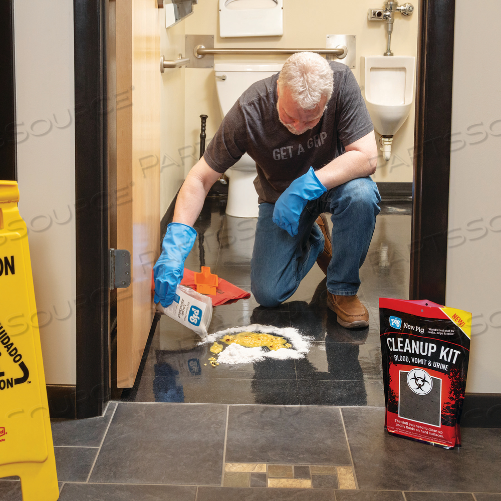 PIG BLOOD, VOMIT & URINE CLEANUP KIT by New Pig Corporation