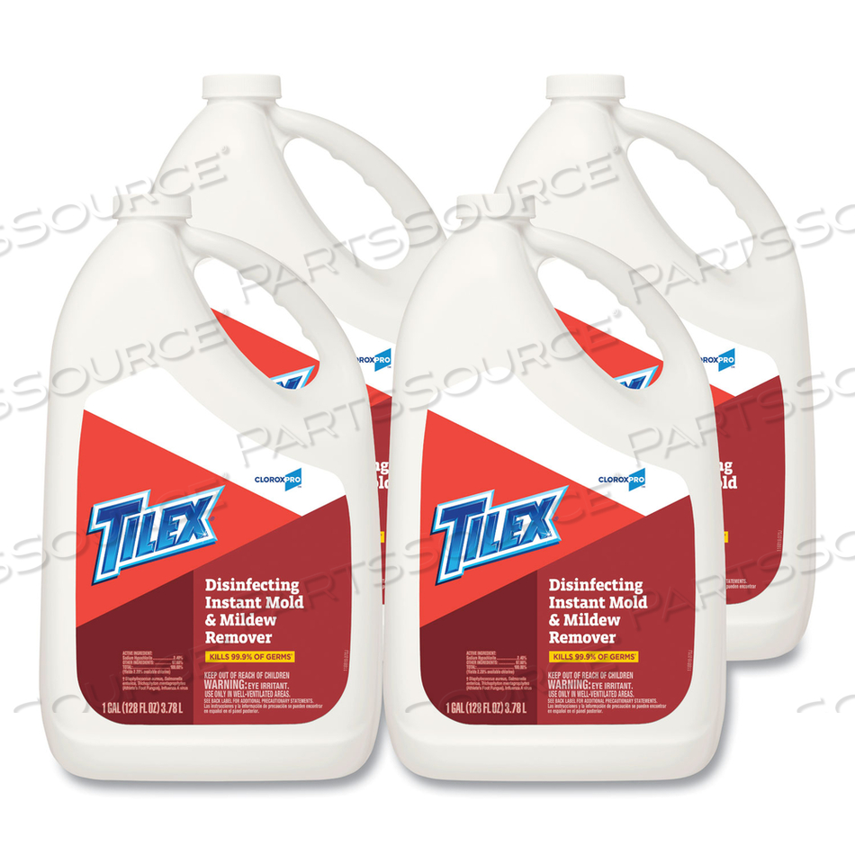 DISINFECTS INSTANT MILDEW REMOVER, 128 OZ REFILL BOTTLE by Tilex