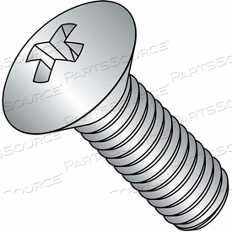 M4 X 0.7 X 12MM - PHILLIPS OVAL HEAD MACHINE SCREW - 304 STAINLESS STEEL - DIN 966 - PKG OF 100 by Titan Fasteners