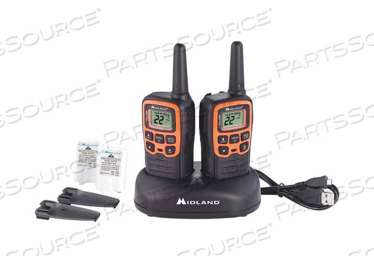 PORTABLE TWO WAY RADIOS 0.5W 22 CH by Midland