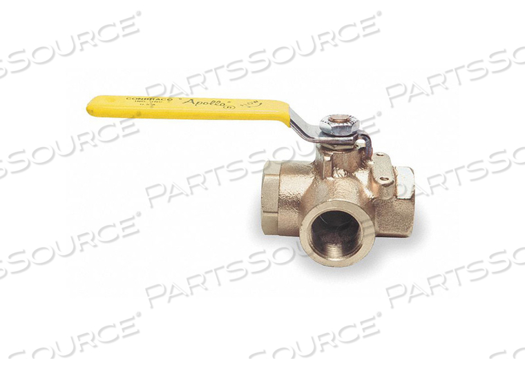 70-602-01 APOLLO BALL VALVE,3/8"NPT,3-WAY,BRONZE by Apollo Valves (a Conbraco Company) 70-602-01 APOLLO BALL VALVE,3/8"NPT,3-WAY,BRONZE by Apollo Valves (a Conbraco Company)