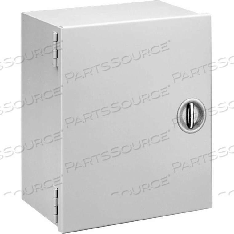 WALL-MOUNT CONTROL ENCLOSURE, 36.00X24.00X8.62, STEEL/GRAY 