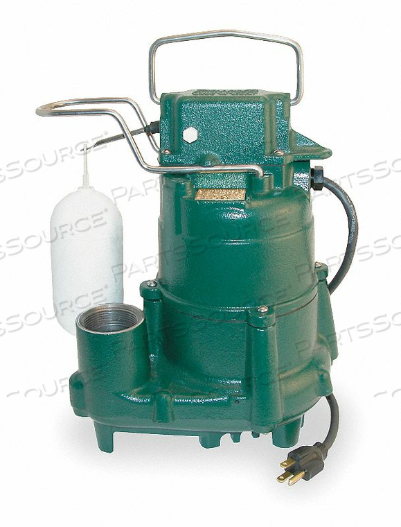 HP 1/2 SUMP PUMP VERTICAL FLOAT by Zoeller HP 1/2 SUMP PUMP VERTICAL FLOAT by Zoeller