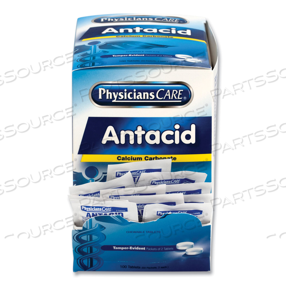 ANTACIDS AND INDIGESTION TABLET PK50 by Physicianscare ANTACIDS AND INDIGESTION TABLET PK50 by Physicianscare