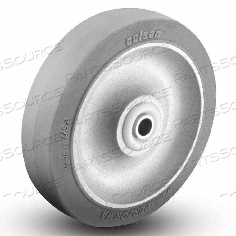 2 SERIES WHEEL - 2-1/2 X 1-1/4 PERFORMA RUBBER 3/8 DELRIN BUSHING - GRAY by Colson
