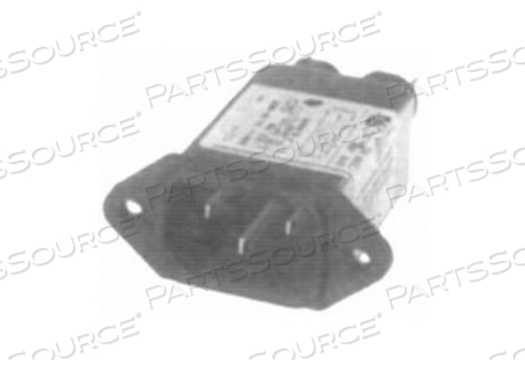 250VAC 10A 10EH4/IEC MEDICAL QUICK CONNECT RFI POWER LINE FILTER by Newark / Element 14 250VAC 10A 10EH4/IEC MEDICAL QUICK CONNECT RFI POWER LINE FILTER by Newark / Element 14