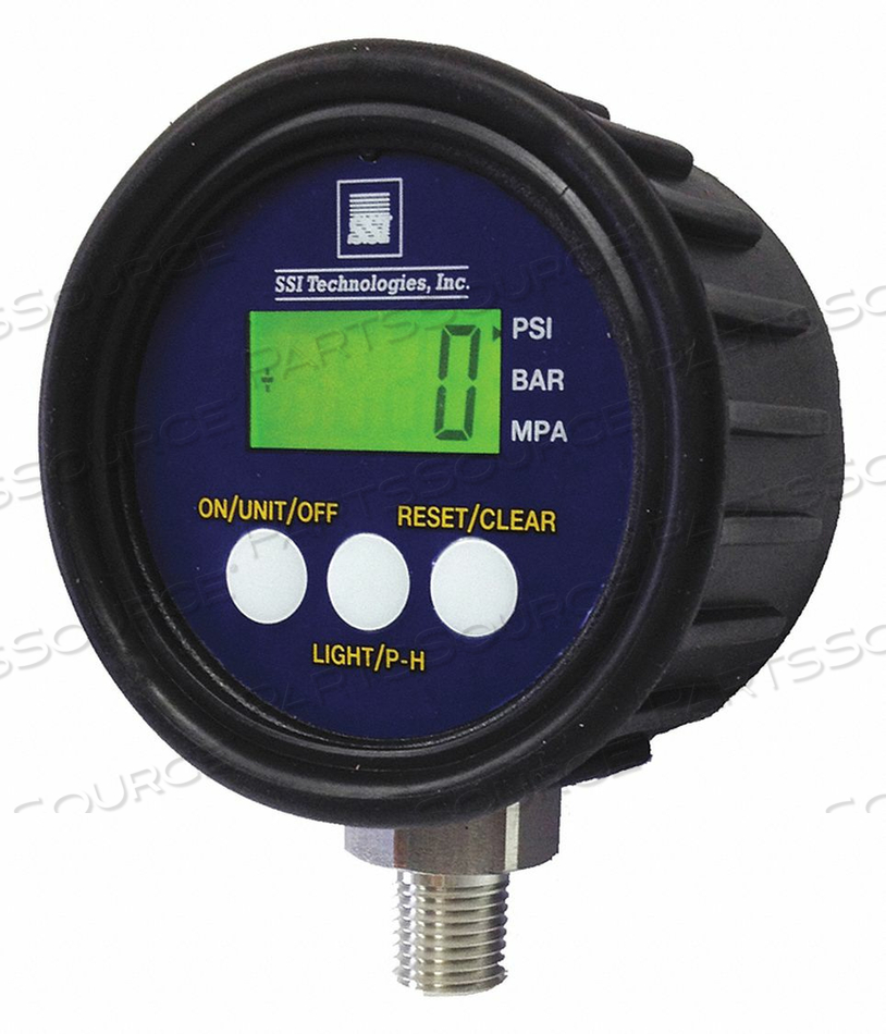 DIGITAL PRESSURE GAUGE 0TO5000PSI MG1-9V by SSI