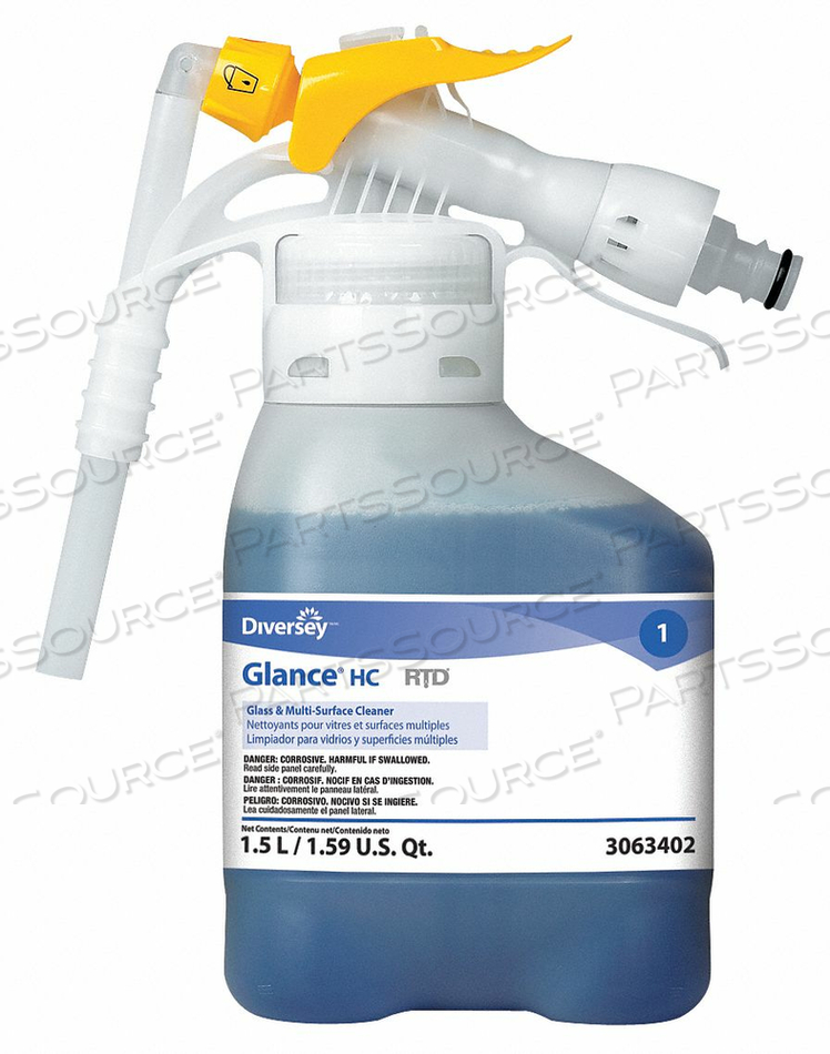 GLASS AND ALL PURPOSE CLEANER 1.50L PK2 by Diversey