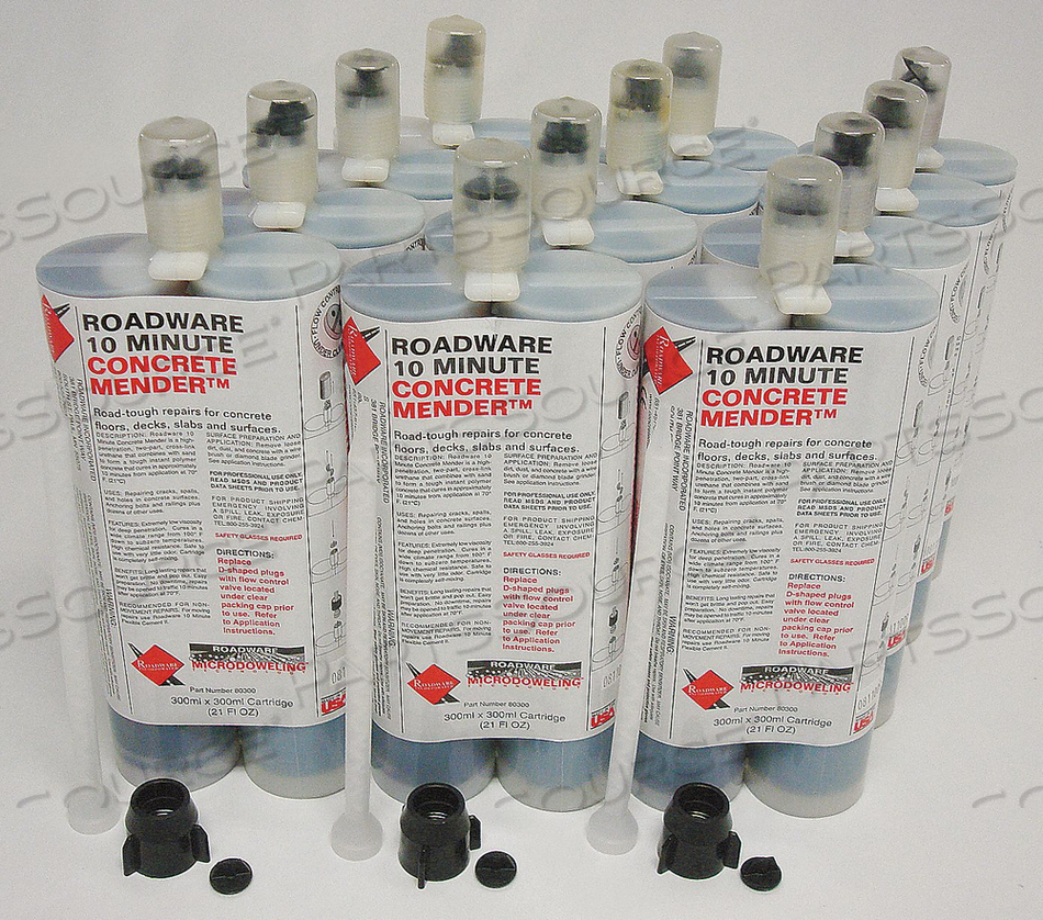 CONCRETE CRACK REPAIR 12 CARTRIDGE KIT by JE Tomes CONCRETE CRACK REPAIR 12 CARTRIDGE KIT by JE Tomes