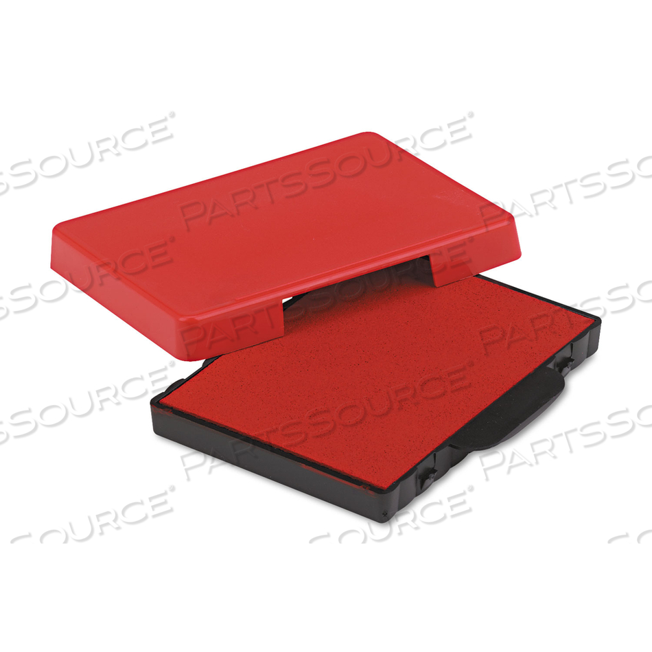 T5460 PROFESSIONAL REPLACEMENT INK PAD FOR TRODAT CUSTOM SELF-INKING STAMPS, 1.38" X 2.38", RED by Trodat