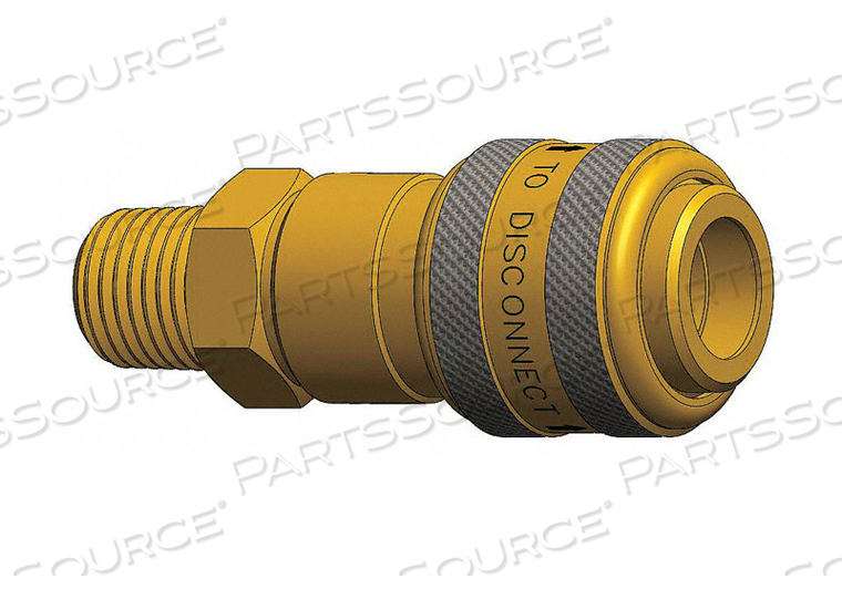 QUICK CONNECT SOCKET 1/4 BODY 3/8 -18 by Dixon Valve and Coupling