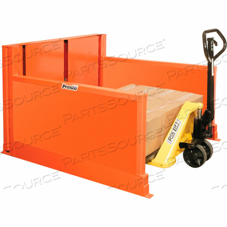 FLOOR LEVEL PALLET LOADER 2500 LB. FOOT CONTROL by Presto Lifts FLOOR LEVEL PALLET LOADER 2500 LB. FOOT CONTROL by Presto Lifts