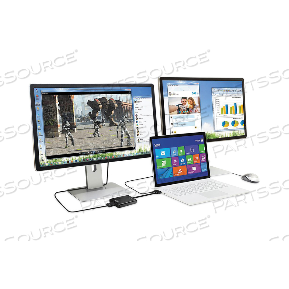 USB TO HDMI/DVI ADAPTER, 7.87", BLACK by j5create USB TO HDMI/DVI ADAPTER, 7.87", BLACK by j5create