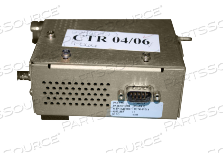 HEAD TRANSMIT/RECEIVE ASSEMBLY 1.5T EXCITE-III by GE Healthcare HEAD TRANSMIT/RECEIVE ASSEMBLY 1.5T EXCITE-III by GE Healthcare