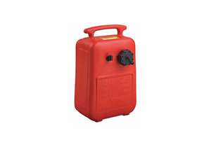 PORTABLE FUEL TANK RED 6 GAL. PLASTIC by Scepter