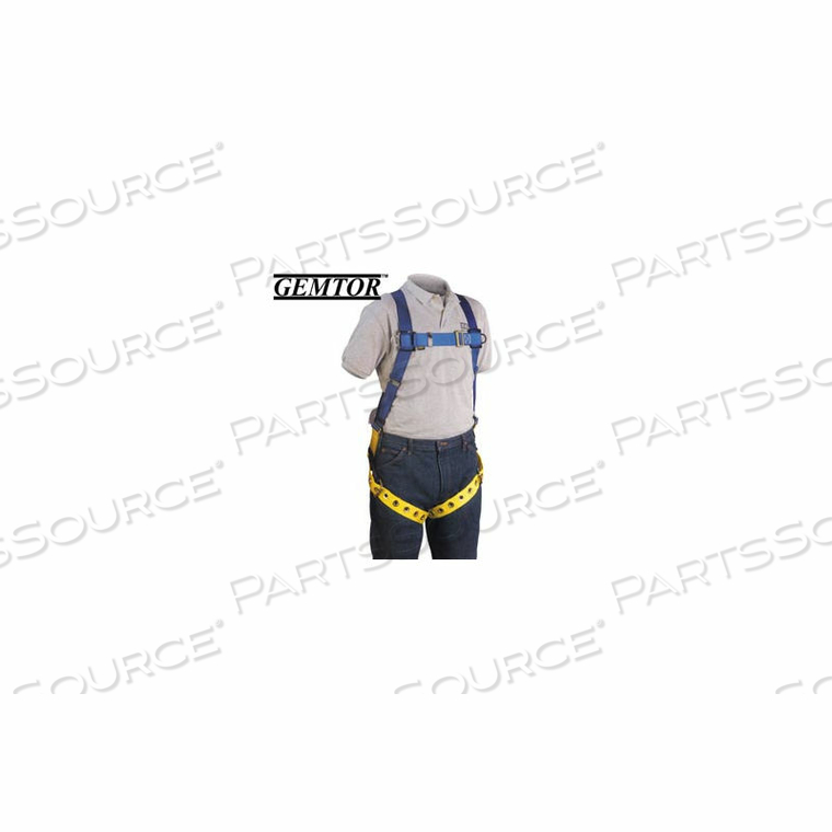 FULL-BODY HARNESS - UNIVERSAL - QUICK CONNECT CHEST STRAP by Gemtor FULL-BODY HARNESS - UNIVERSAL - QUICK CONNECT CHEST STRAP by Gemtor