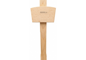 WOODEN MALLET BEECHWOOD 13 IN L by Footprint Tools