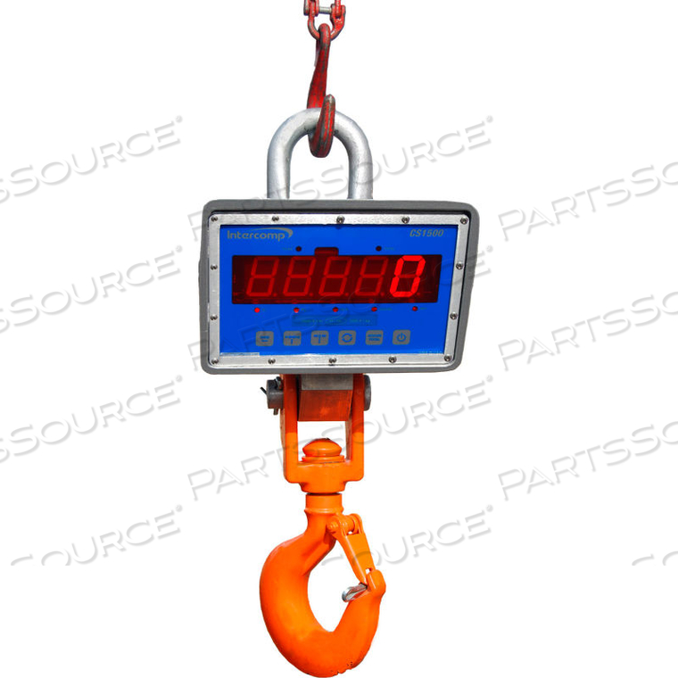 CS1500 NTEP CRANE SCALE WITH LED DISPLAY, 5,000 LB X 2 LB by Intercomp Company CS1500 NTEP CRANE SCALE WITH LED DISPLAY, 5,000 LB X 2 LB by Intercomp Company