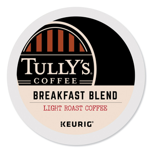 BREAKFAST BLEND COFFEE K-CUPS, 24/BOX by Tully's Coffee BREAKFAST BLEND COFFEE K-CUPS, 24/BOX by Tully's Coffee