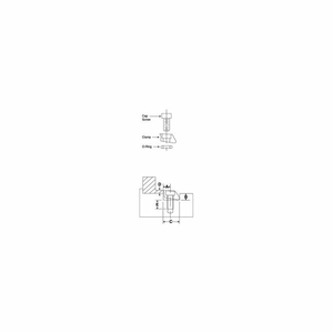 PITBULL CLAMPS - 2.5X8MM BE - MIN QTY 2 - MADE IN USA by Mitee-Bite Products LLC