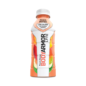 LYTE SPORTS DRINK, PEACH MANGO, 16 OZ BOTTLE, 12/PACK by BodyArmor