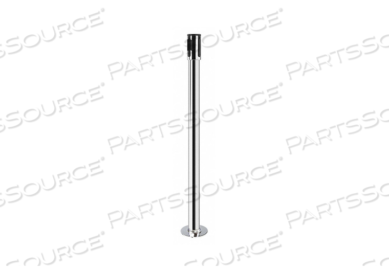 RECEIVER POST 40-1/2IN H POLISHED CHROME by Tensabarrier RECEIVER POST 40-1/2IN H POLISHED CHROME by Tensabarrier