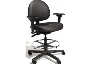 INTENSIVE 24/7 CHAIR BLACK 24-34 SEAT HT by Cramer