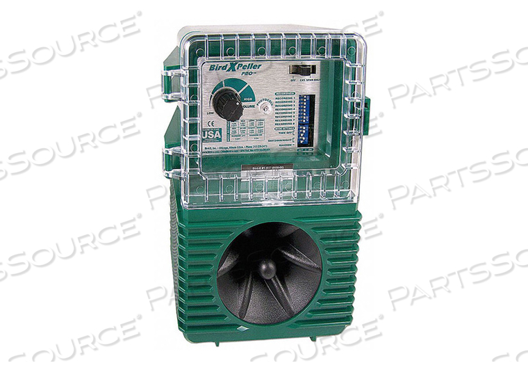 ELECTRONIC BIRD REPELLER by Bird-X ELECTRONIC BIRD REPELLER by Bird-X