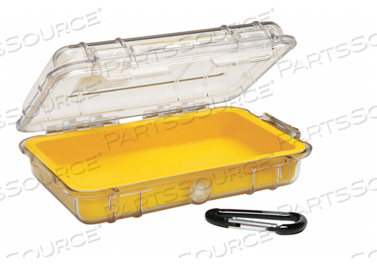 MICRO CASE YELLOW 7-1/2 X5-1/16 X2-1/8 by Pelican Products