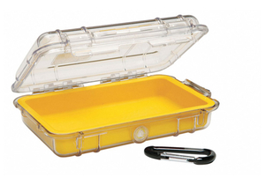 MICRO CASE YELLOW 7-1/2 X5-1/16 X2-1/8 by Pelican Products