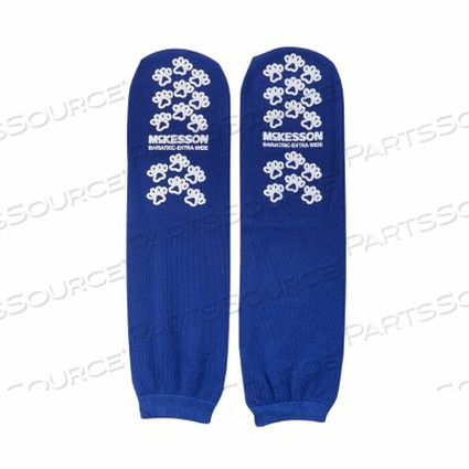 TERRIES™ ADULT SLIPPER SOCKS, BARIATRIC / X-WIDE, ROYAL BLUE (48 PER CASE) by McKesson TERRIES™ ADULT SLIPPER SOCKS, BARIATRIC / X-WIDE, ROYAL BLUE (48 PER CASE) by McKesson