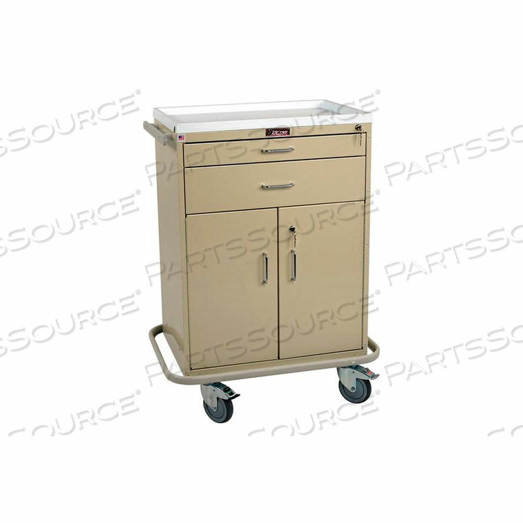 CLASSIC TWO DRAWER MULTI-TREATMENT CART STANDARD PACKAGE, SAND - 6200 