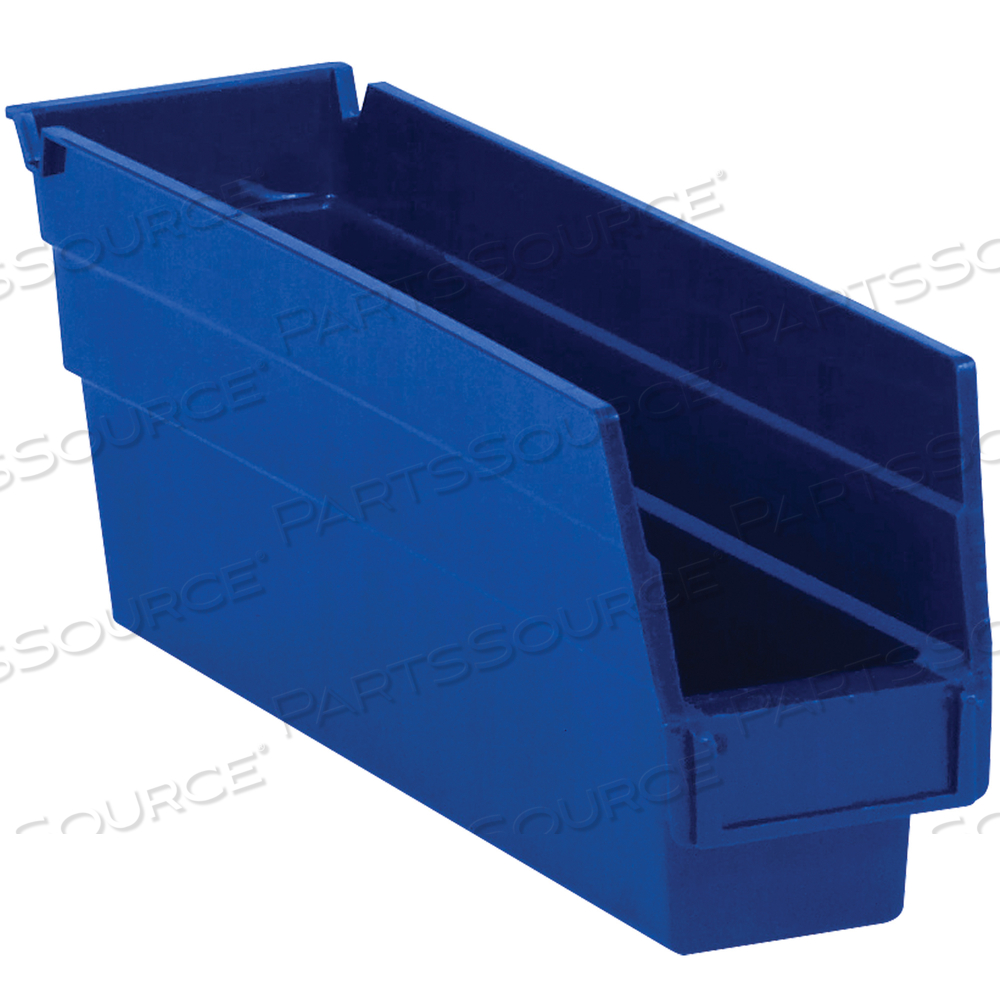 PLASTIC SHELF BIN BOXES, 11 5/8" X 2 3/4" X 4", BLUE, 36/CASE by BOX Partners (Box Acquisitions, LLC)