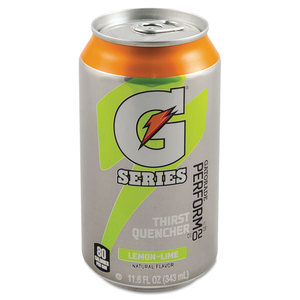 THIRST QUENCHER CAN, LEMON-LIME, 11.6OZ CAN by Gatorade THIRST QUENCHER CAN, LEMON-LIME, 11.6OZ CAN by Gatorade