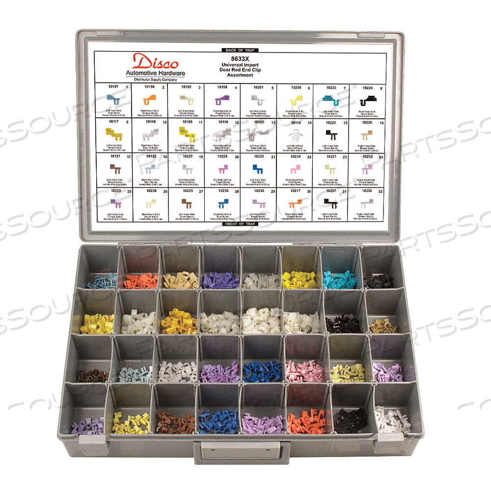 IMPORT DOOR LOCK ROD END CLIP, 425 PACK QTY, NYLON, NISSAN by Approved Vendor IMPORT DOOR LOCK ROD END CLIP, 425 PACK QTY, NYLON, NISSAN by Approved Vendor