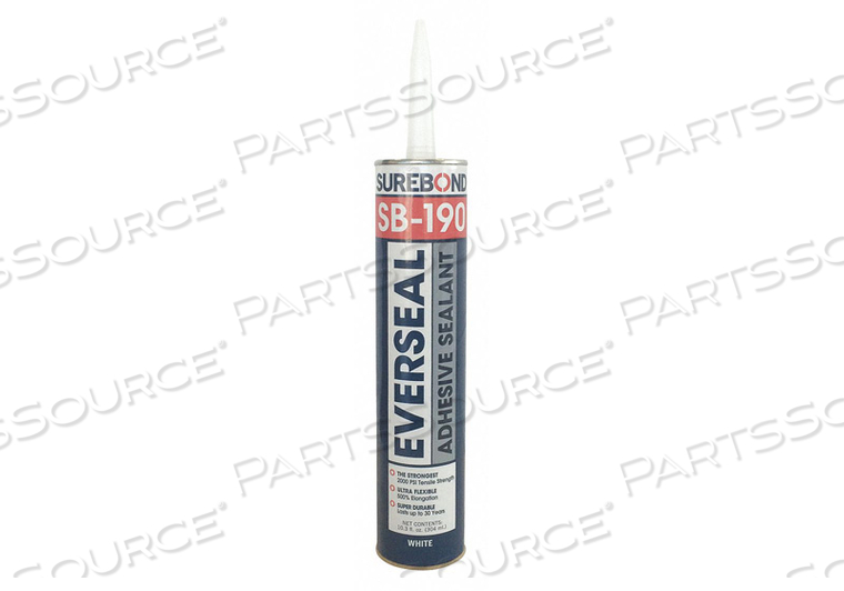PICK-PROOF ADHESIVE SEALANT 10.3OZ WHITE by Surebond