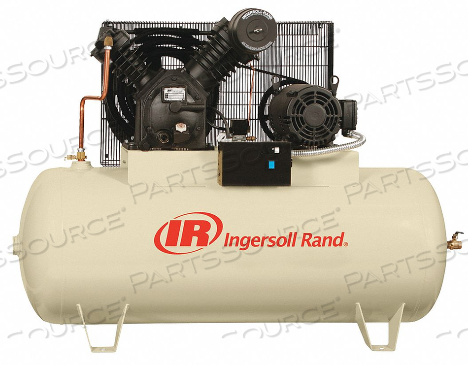 ELECTRIC AIR COMPRESSOR 10 HP 2 STAGE by Ingersoll-Rand ELECTRIC AIR COMPRESSOR 10 HP 2 STAGE by Ingersoll-Rand