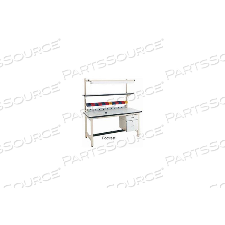 72"L FOOTREST - BLUE FOR PRO-LINE WORKBENCH by Proline 72"L FOOTREST - BLUE FOR PRO-LINE WORKBENCH by Proline